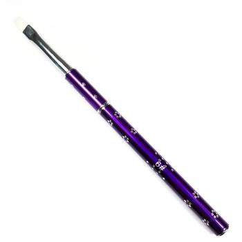 Strass Gel- Pen,Purple Gr. 6